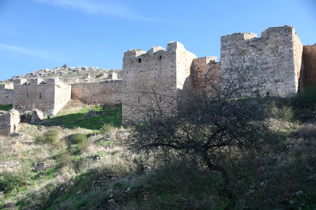 Acrocorinth - Impressive defence fortifications of the third gate